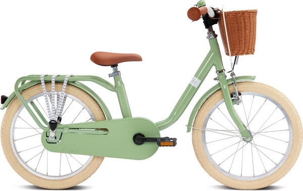 Двухколесный велосипед Puky STEEL CLASSIC 18 4338 retro green зеленый