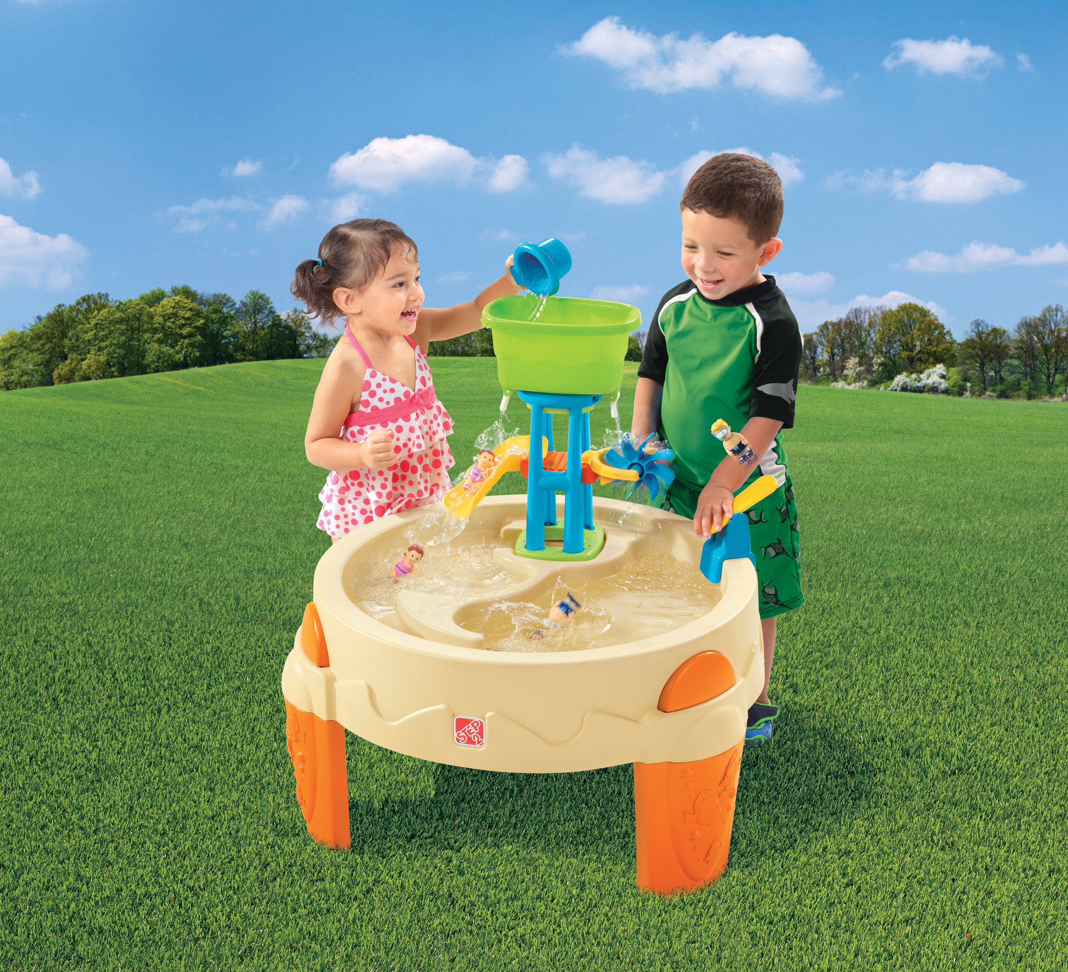 Столик для игр с водой "Водный парк" Step2
