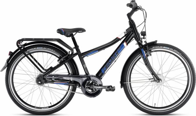 Двухколесный велосипед Puky Crusader 24-7 Alu light 4872 black черный