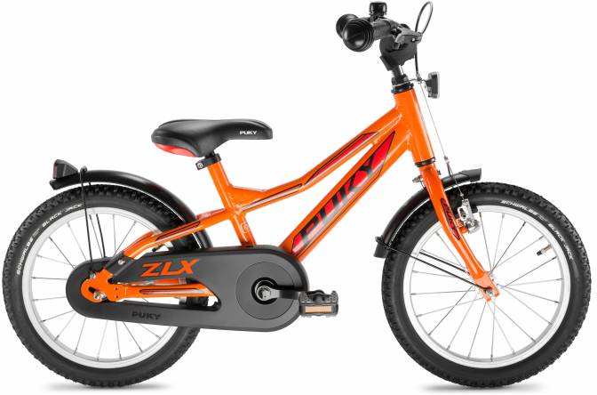 Двухколесный велосипед Puky ZLX 18 Alu 4372 orange оранжевый