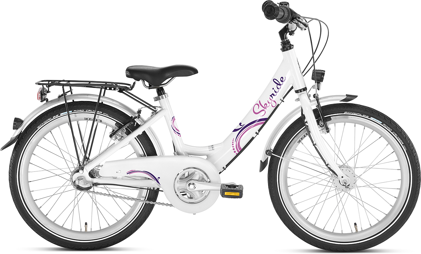 Двухколесный велосипед Puky Skyride 20-3 Alu 4446 white белый