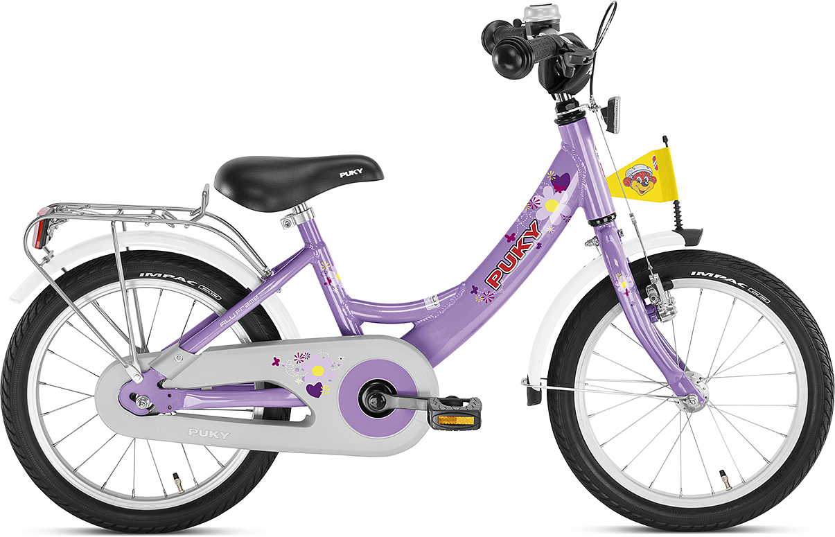 Двухколесный велосипед Puky ZL 16-1 Alu 4224 lilac лиловый
