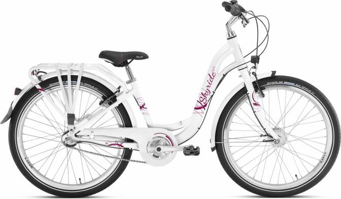 Двухколесный велосипед Puky Skyride 24-3 Alu light 4815 white белый