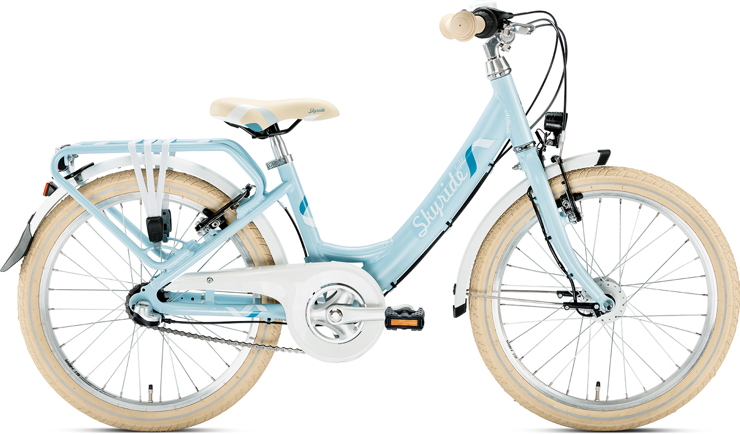 Двухколесный велосипед Puky Skyride 20-3 Alu light 4451 azure лазурный